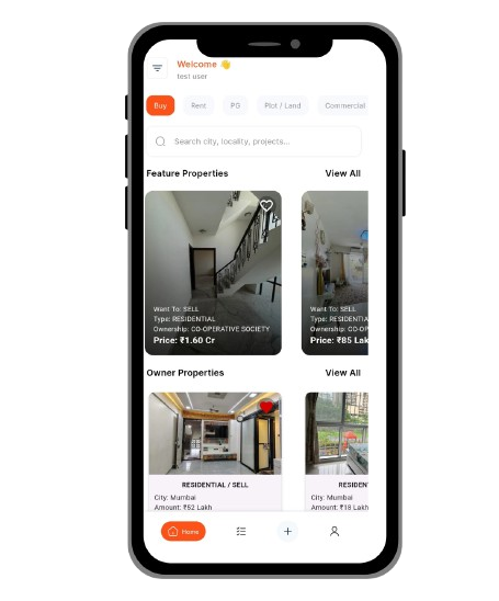 TyTil  App Phone Screen