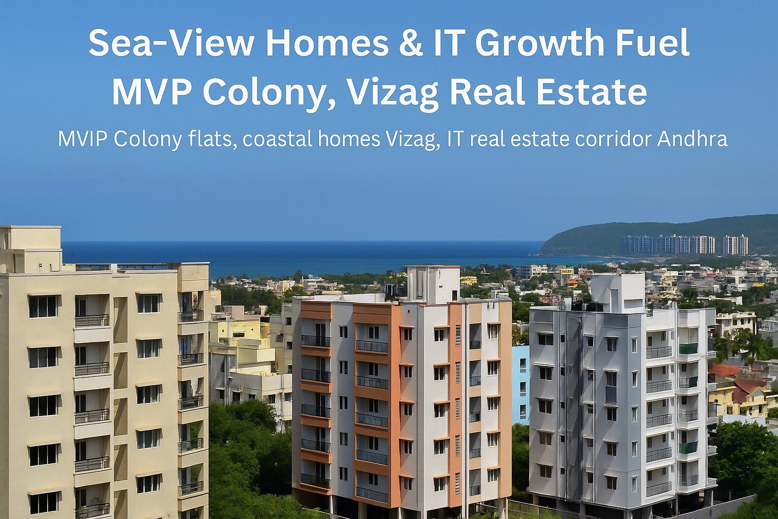 Sea-View Homes & IT Growth Fuel MVP Colony, Vizag Real Estate