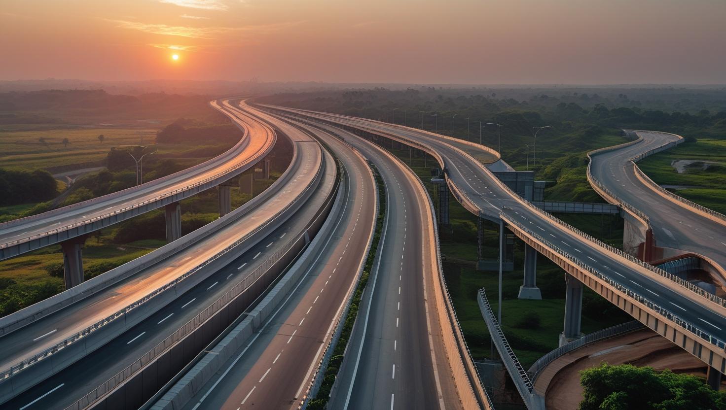 Ganga Expressway From Meerut to Prayagraj Set for Inauguration by Late 2025