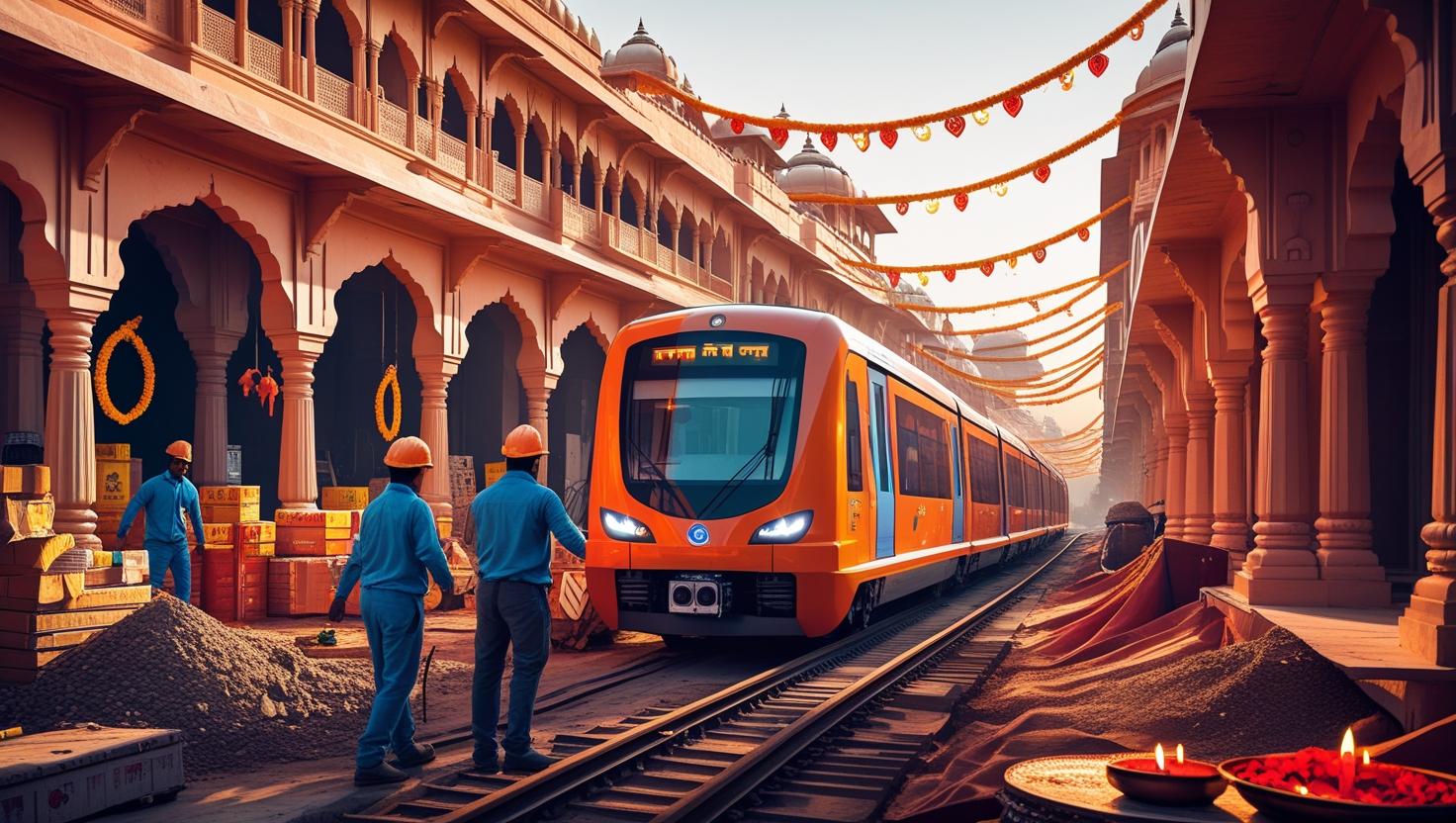 Orange Line Expansion: Jaipur Metro Phase II Begins This Diwali