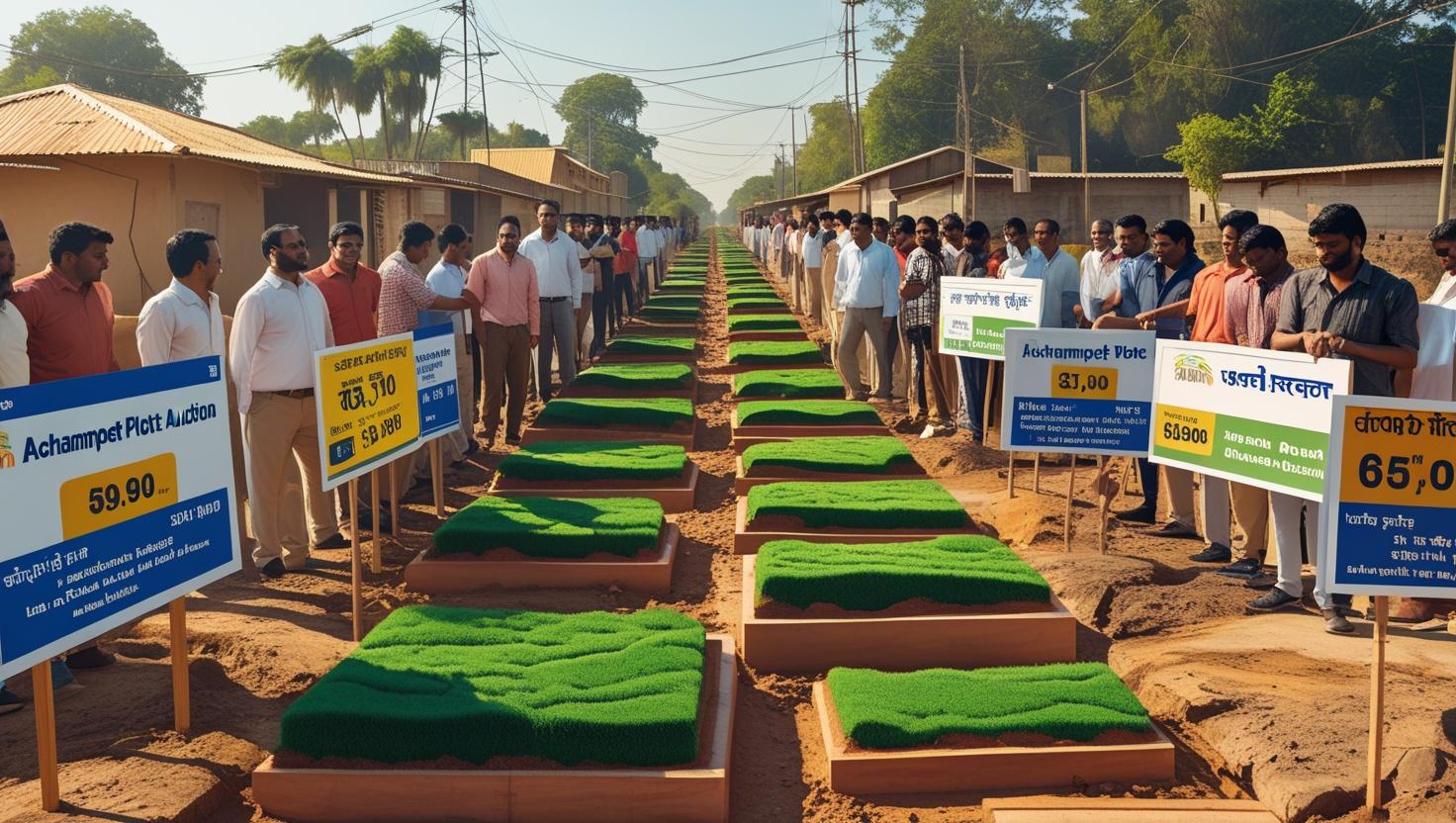Achampet Plot Auction on July 15 Signals Rising Demand for Affordable Land