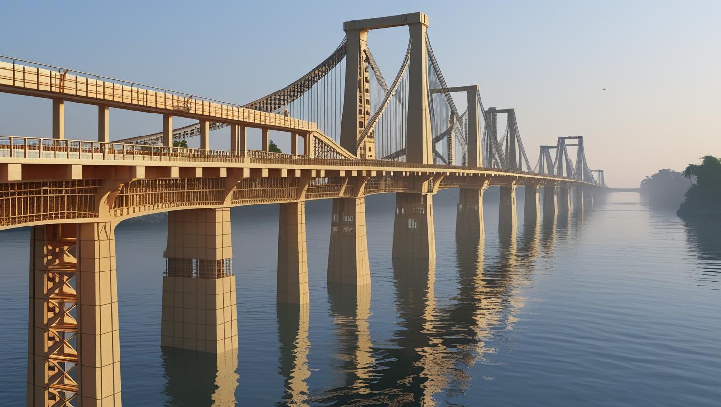 India’s Longest Dhubri-Phulbari Bridge 60% Complete by July 2025