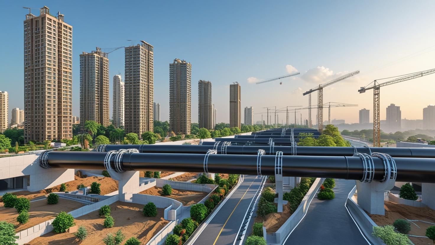 GMDA Lays 3.6 km Pipeline to Power Gurugram Growth