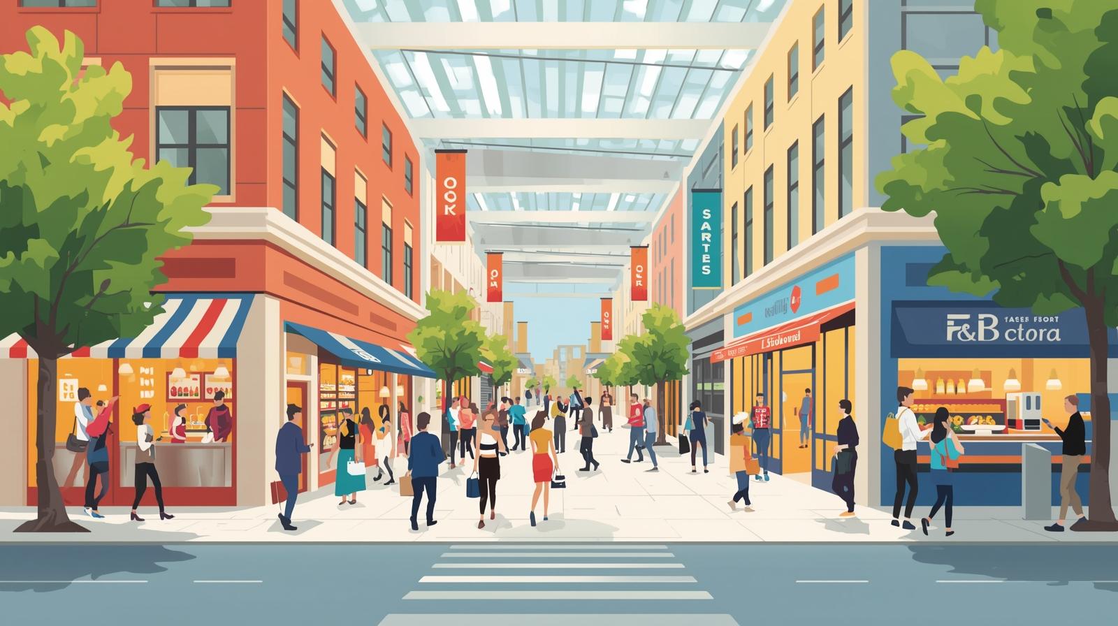 Retail Leasing Trends Shift: F&B Sector Driving Demand for Street & Mall Spaces