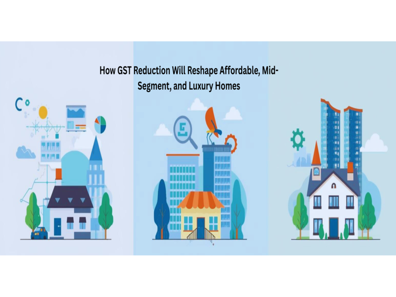 How GST Reduction Will Reshape Affordable, Mid-Segment, and Luxury Homes