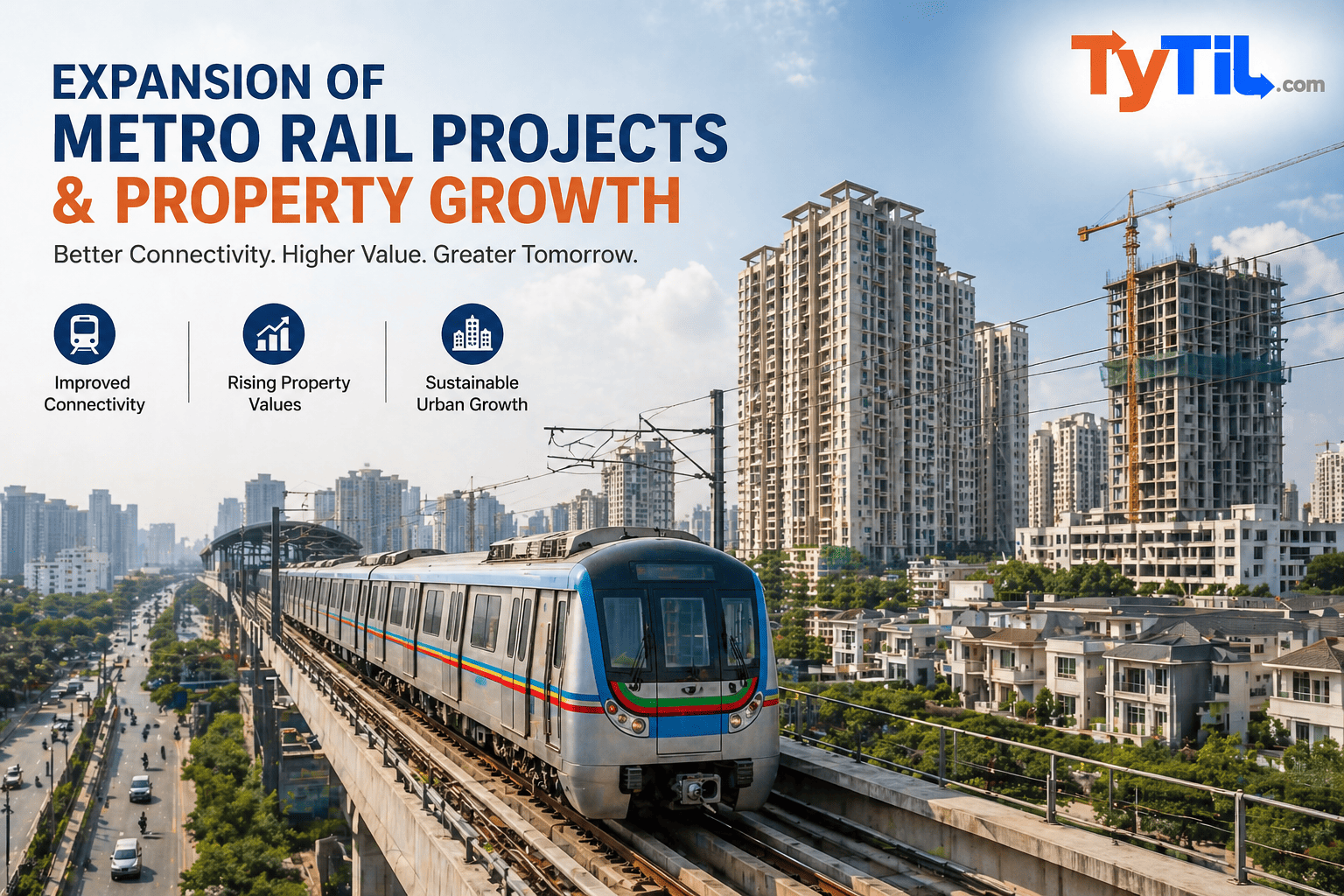 Expansion of Metro Rail Projects & Property Growth