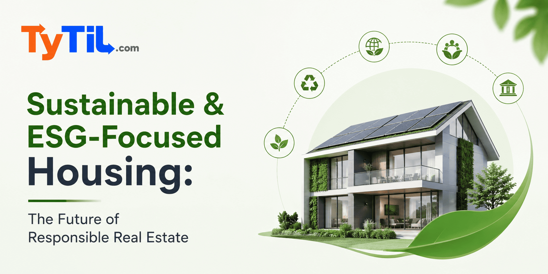 Sustainable & ESG-Focused Housing: The Future of Responsible Real Estate by Tytil